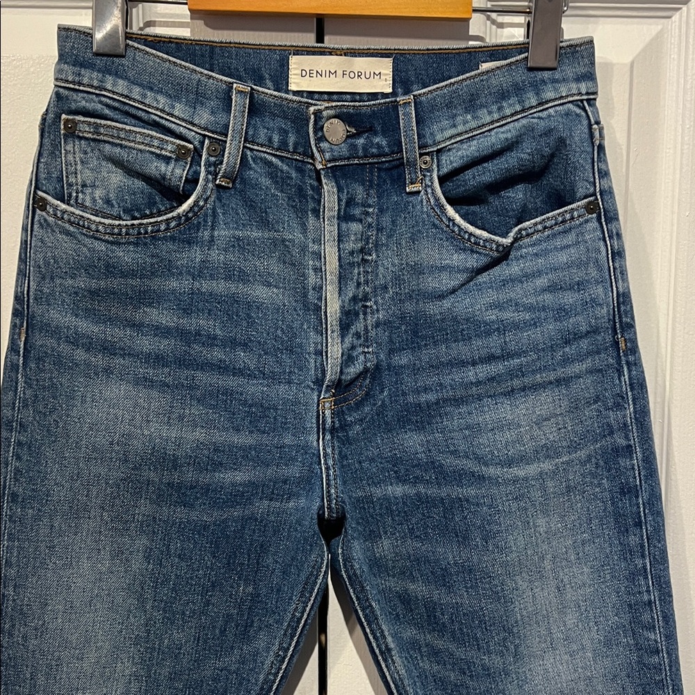 Denim Forum The Yoko High Rise Slim Jeans Size 27 - Picture 3 of 15